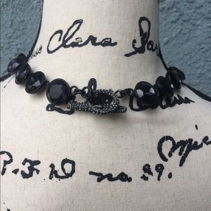 Black necklace juice couture